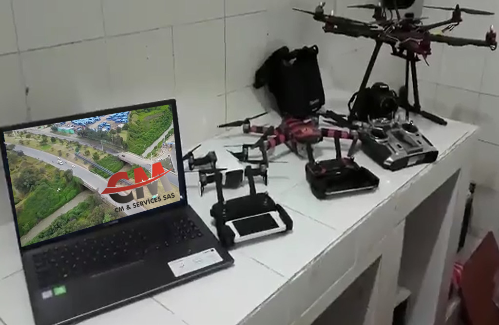SERVICIO ESPECIALIZADO CON DRONES CM SERVICES